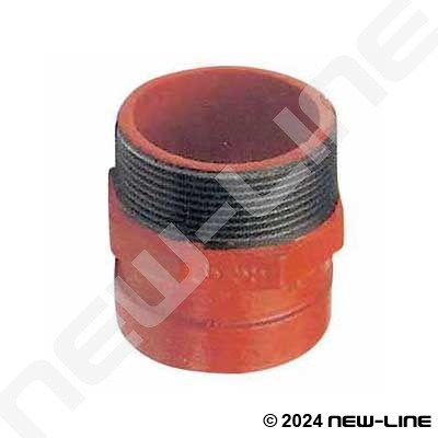 Grooved x Hex Head Male NPT Adapter