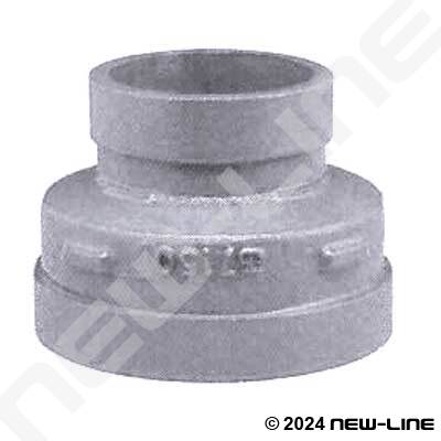 SS304 Grooved Concentric Reducer