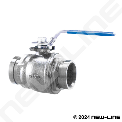 Grooved Stainless Trim Ball Valve