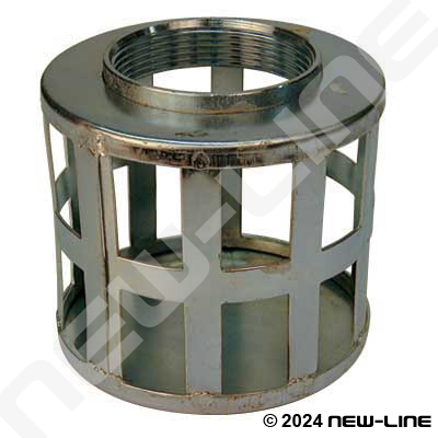 Plated Steel Square Hole Strainer