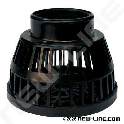 Black Polyethylene Strainer