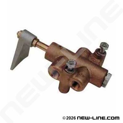 Air Interlock Valve - Paddle Piston Plunger