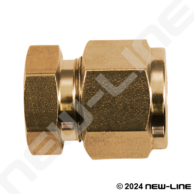 Dual-Lok Brass Tube Nut, Sleeves And Plug