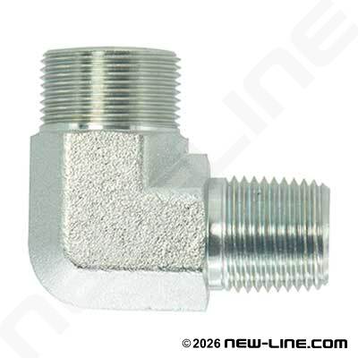 Tube x Male NPT 90° (Body Only)