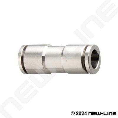 316 Stainless Push to Connect Tube Straight Union