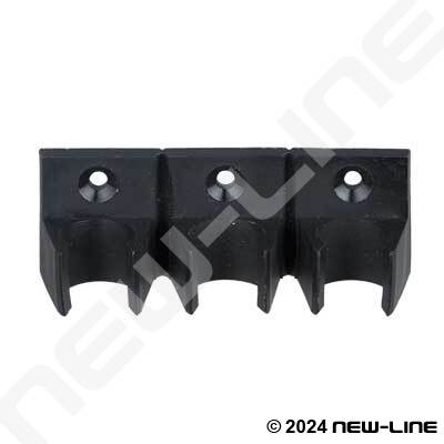Tube Channel / Rack (Straight) with 3 Slots