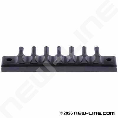Tube Channel / Rack (Straight) with 6 Slots