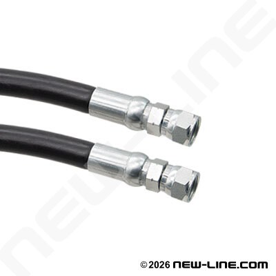 Type III Rubber Propane Hose w/ Female SAE x Female SAE