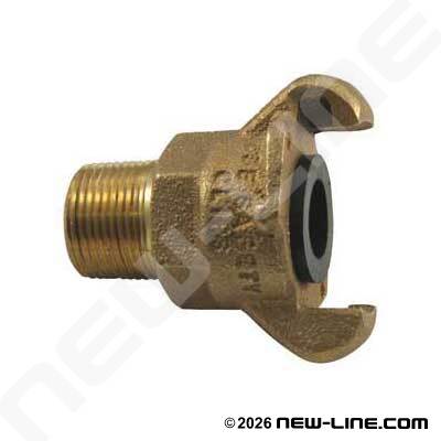 Brass Universal Male NPT End