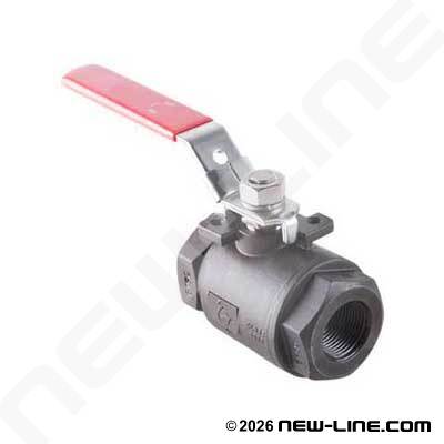 6000# Carbon Steel Female NPT Ball Valves