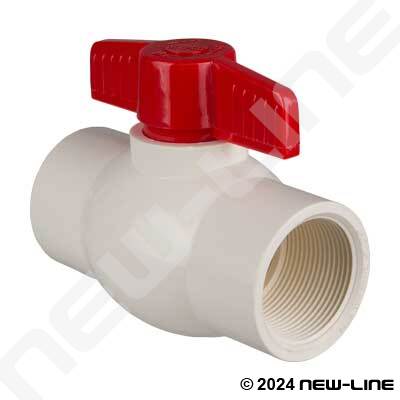 NSF Approved Food Grade NPT PVC Ball Valve with EPDM Seal