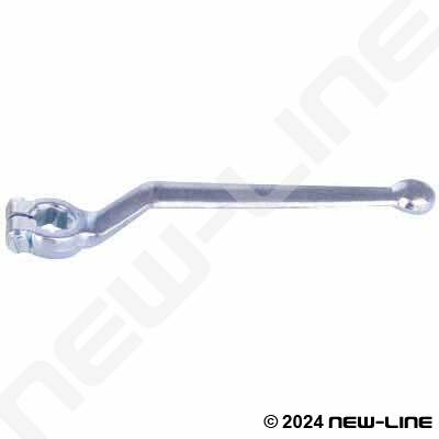 Plated Steel Offset Handle/Adjustable Star Head For HP Valve