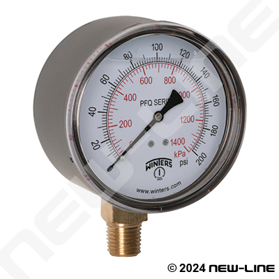 PFQ Stabilizr Gauge With Lower Mount