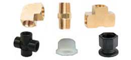 Brass, Nylon, and Poly Pipe Fittings